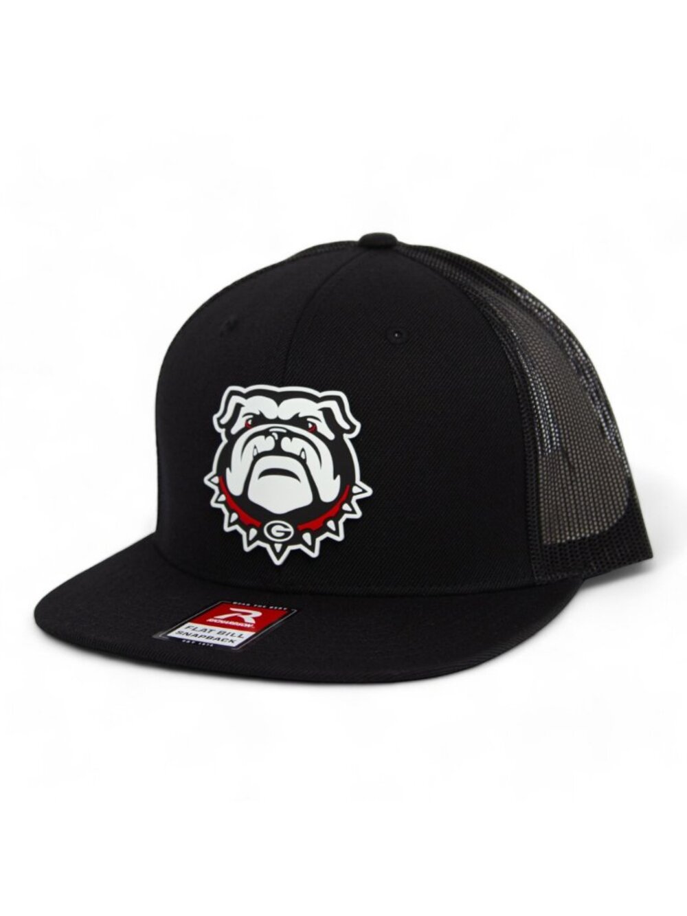 Georgia Bulldogs UGA 3D Wool Blend Flat Bill Hat- Black